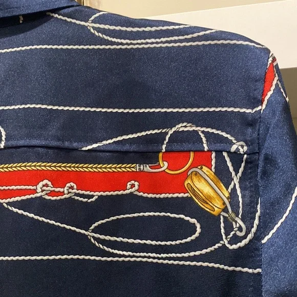 Ralph Lauren Button Down Blouse - Picture 9 of 13